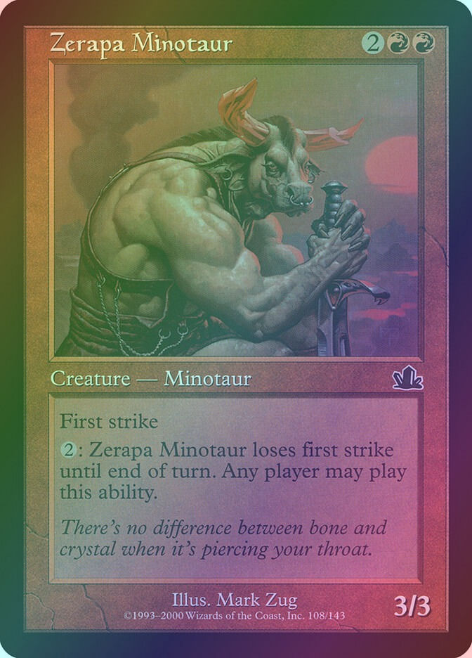 Zerapa Minotaur (PCY) (108) / Foil