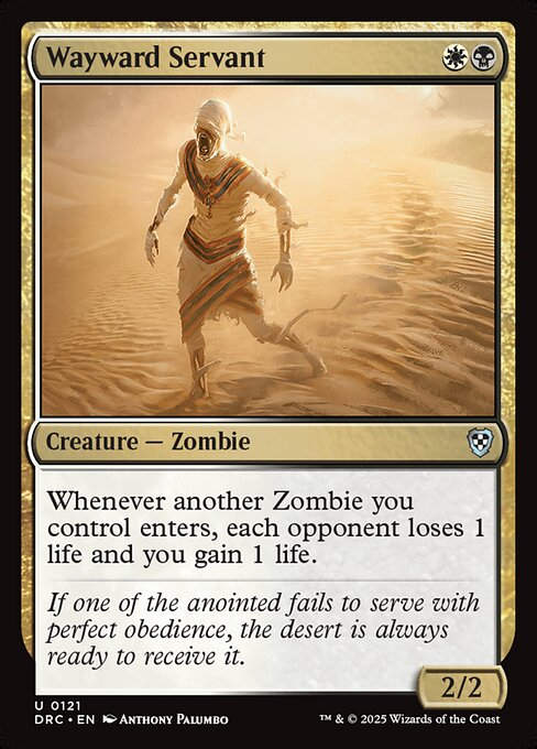 Wayward Servant (DRC) (121)