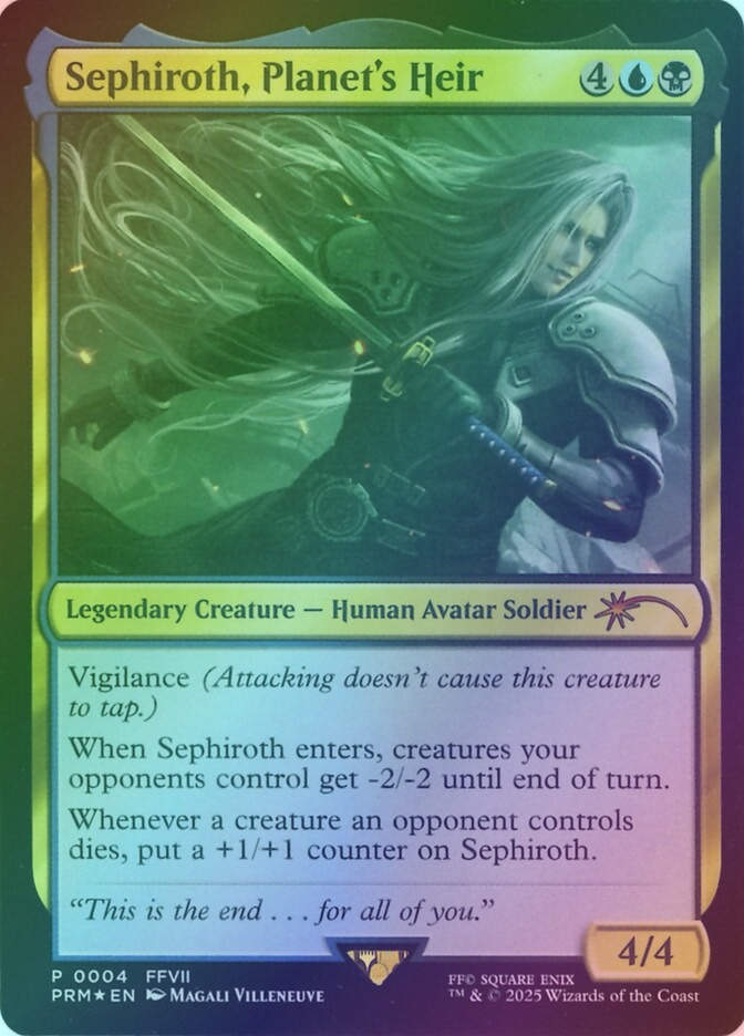 Sephiroth, Planet's Heir (PMEI) (2025-14) / Foil