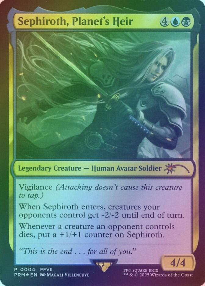 Sephiroth, Planet's Heir (PMEI) (2025-14) / Foil
