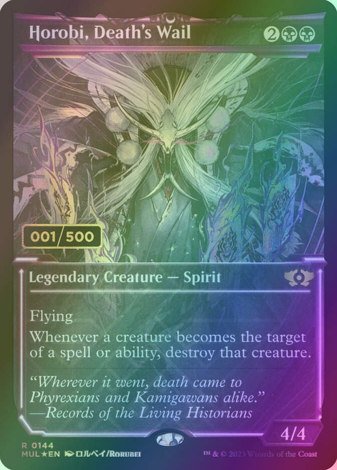 Horobi, Death's Wail (MUL) (144z) / Serialized