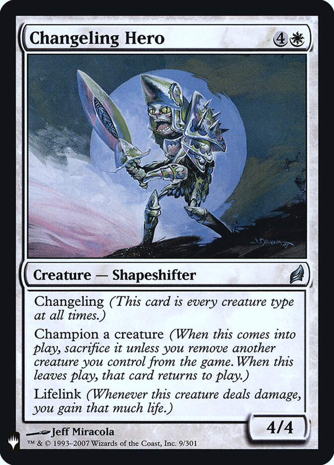 Changeling Hero (PLST) (LRW-9)