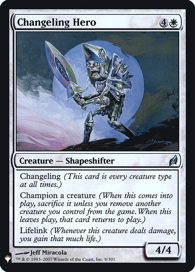 Changeling Hero (PLST) (LRW-9)