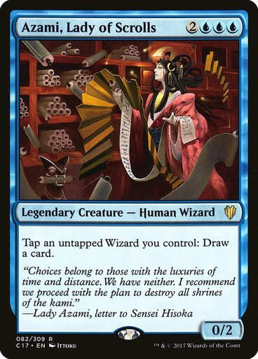 Azami, Lady of Scrolls (c17)