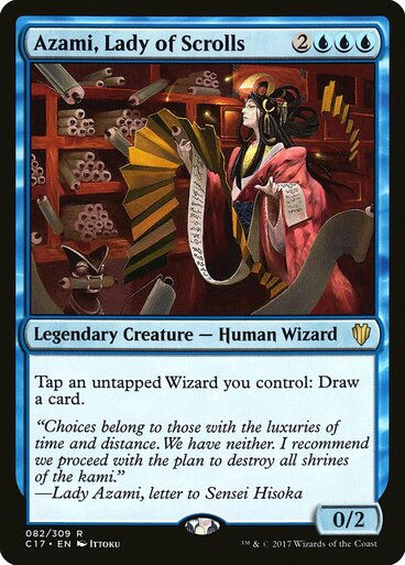 Azami, Lady of Scrolls (c17)