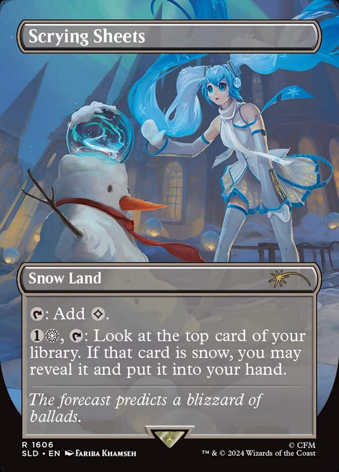 Scrying Sheets (SLD) (1606) / Borderless