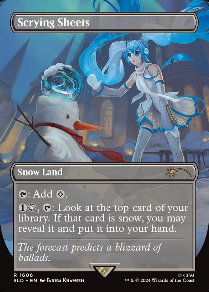 Scrying Sheets (SLD) (1606) / Borderless