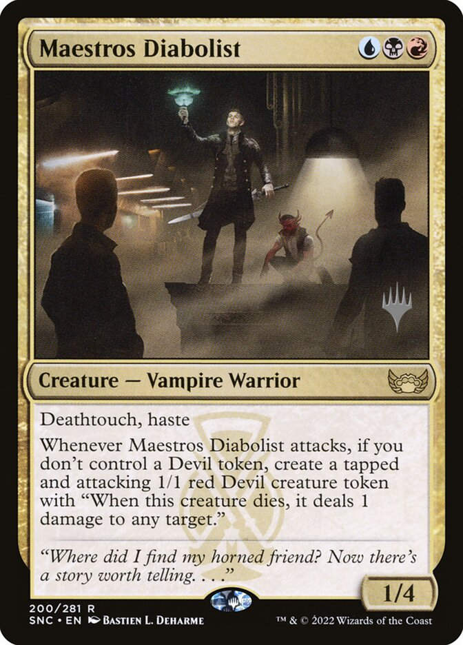Maestros Diabolist (PSNC) (200p)