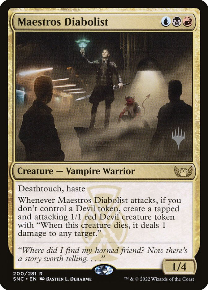 Maestros Diabolist (PSNC) (200p)