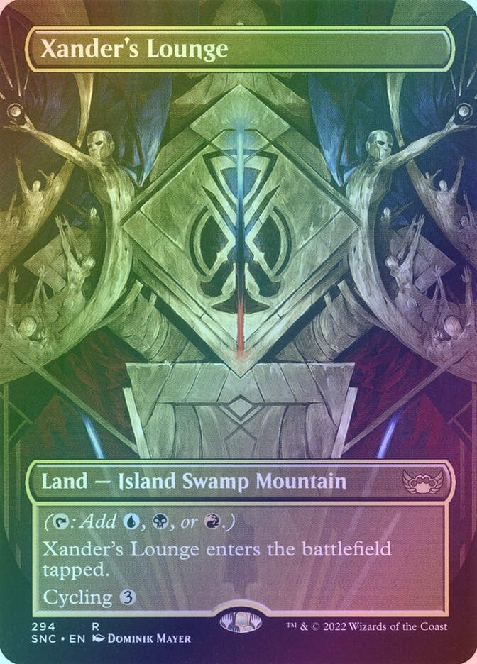 Xander's Lounge (SNC) (294) / Borderless / Foil