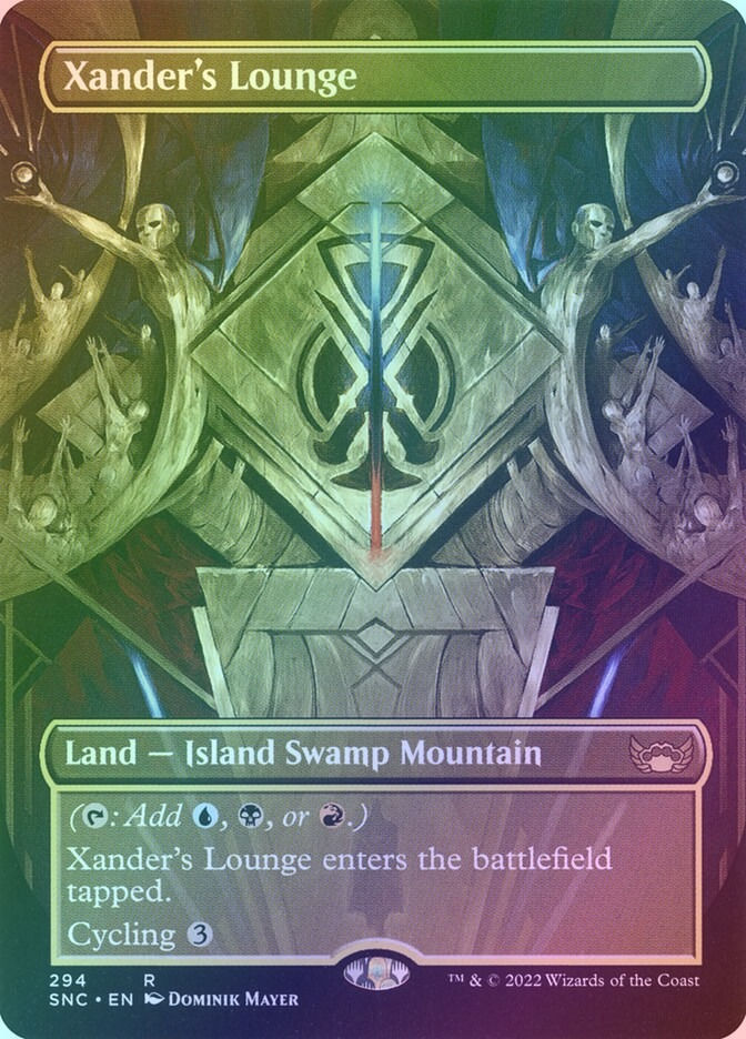 Xander's Lounge (SNC) (294) / Borderless / Foil