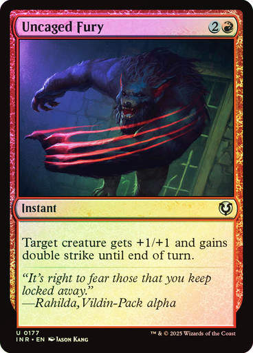 Uncaged Fury (INR) (177) / Foil