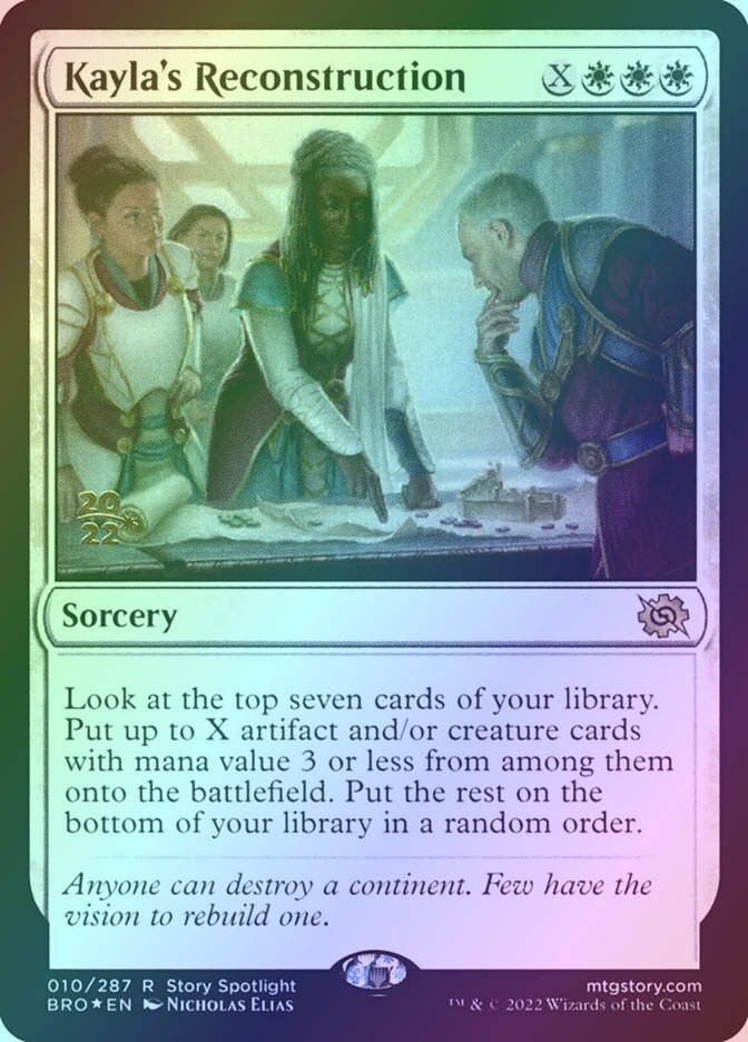 Kayla's Reconstruction (PBRO) (10s) / Foil