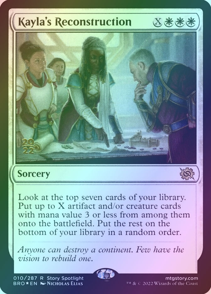 Kayla's Reconstruction (PBRO) (10s) / Foil