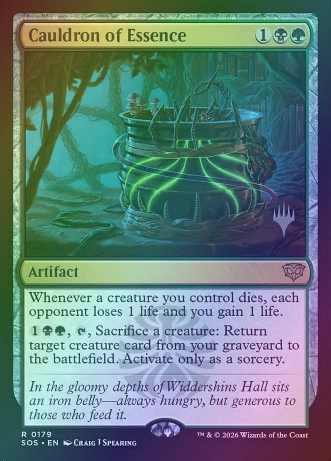 Cauldron of Essence (PSOS) (179p) / Foil