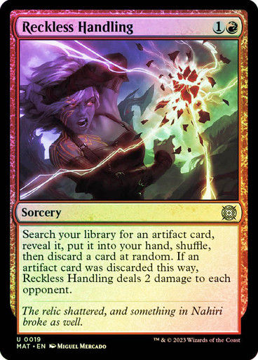 Reckless Handling (MAT) / Foil