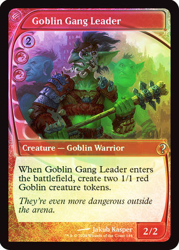 Goblin Gang Leader (MB2) (144) / Foil