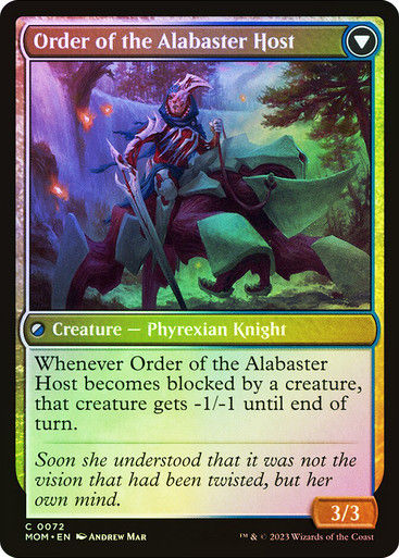 Order of the Mirror // Order of the Alabaster Host (mom) / Foil — cara 2 de 2