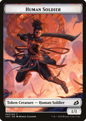 Human Soldier Token (#03) (TIKO)