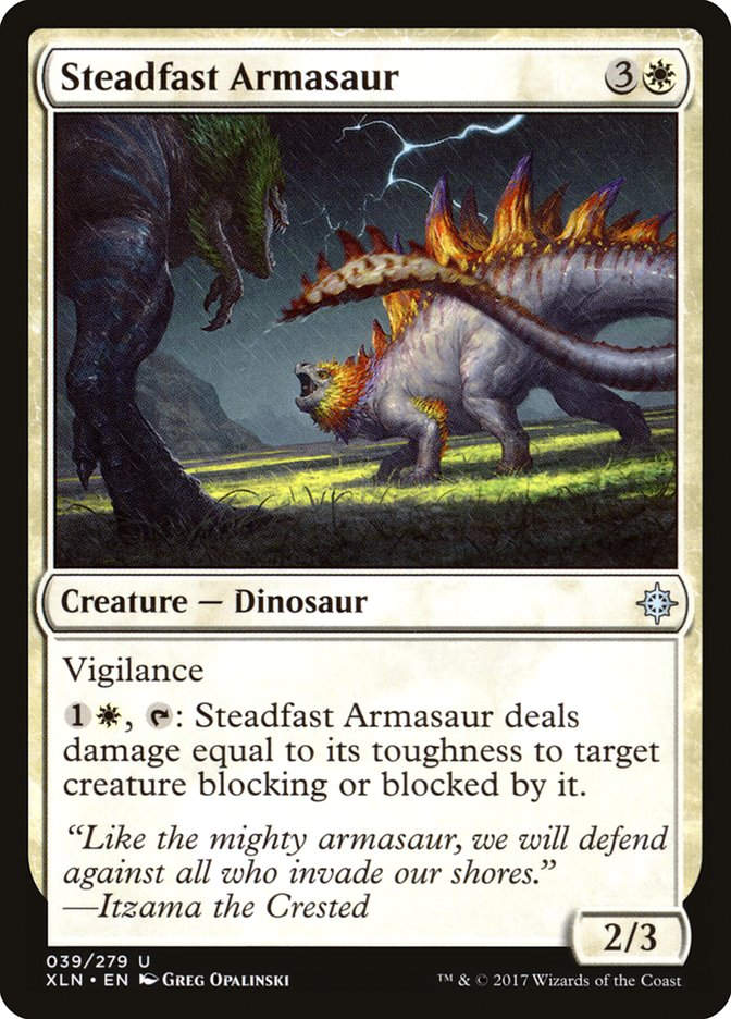 Steadfast Armasaur (XLN) (39)