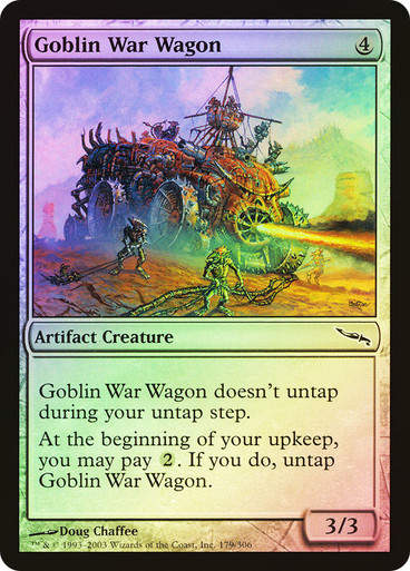 Goblin War Wagon (MRD) (179) / Foil
