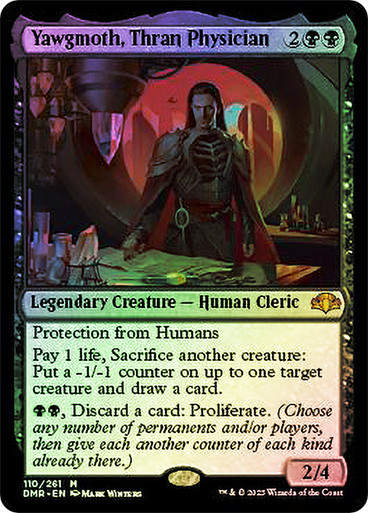 Yawgmoth, Thran Physician (DMR) / Foil