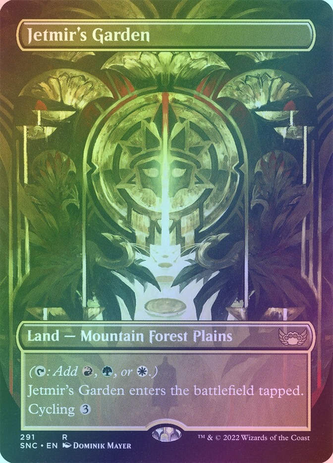 Jetmir's Garden (SNC) (291) / Borderless / Foil
