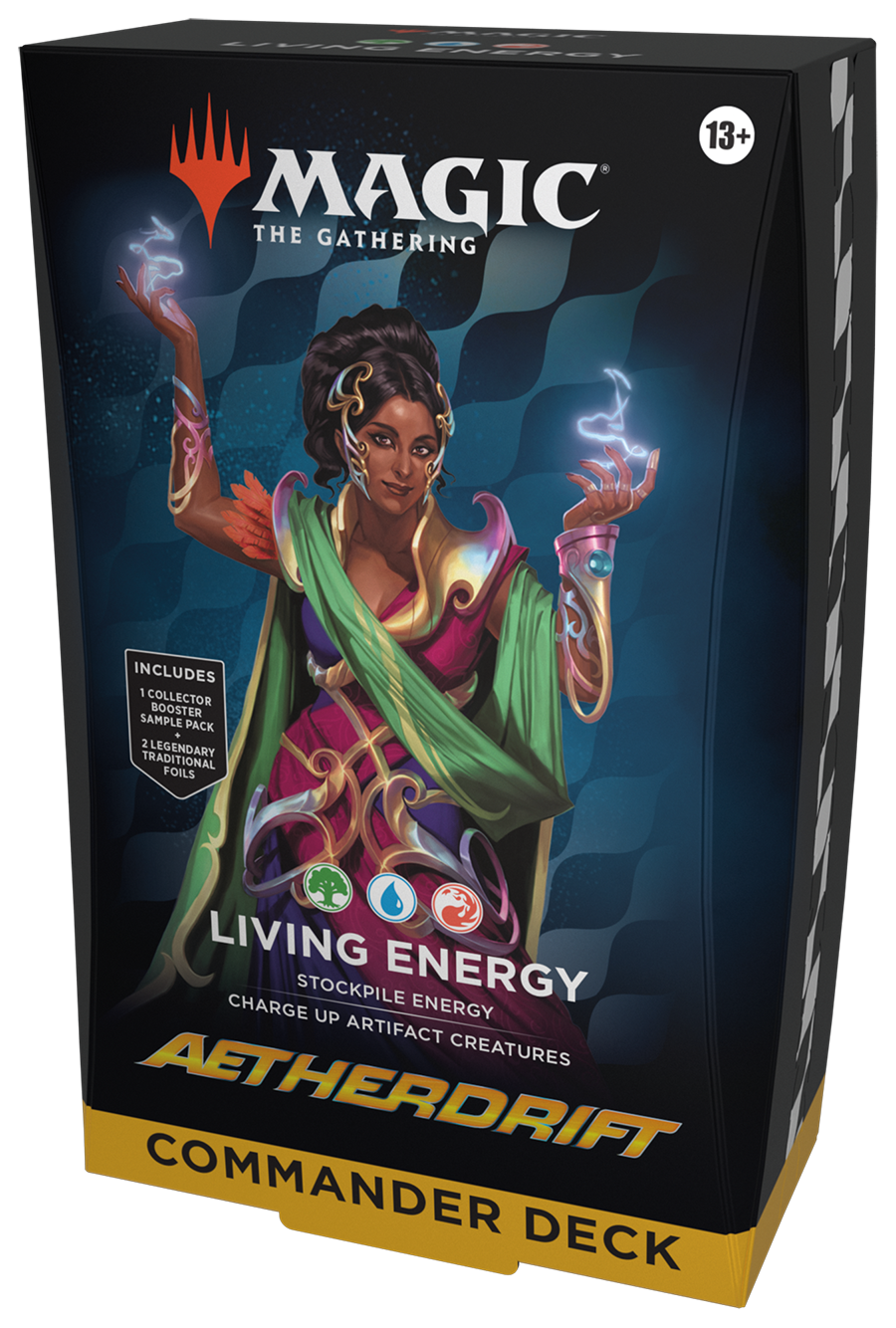 Aetherdrift Commander Deck - Living Energy — cara 2 de 2