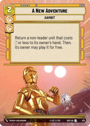 A New Adventure (Hyperspace) (SHD_#475) / Foil