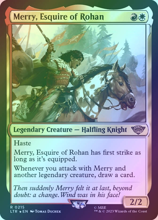 Merry, Esquire of Rohan (PLTR) (215s) / Foil