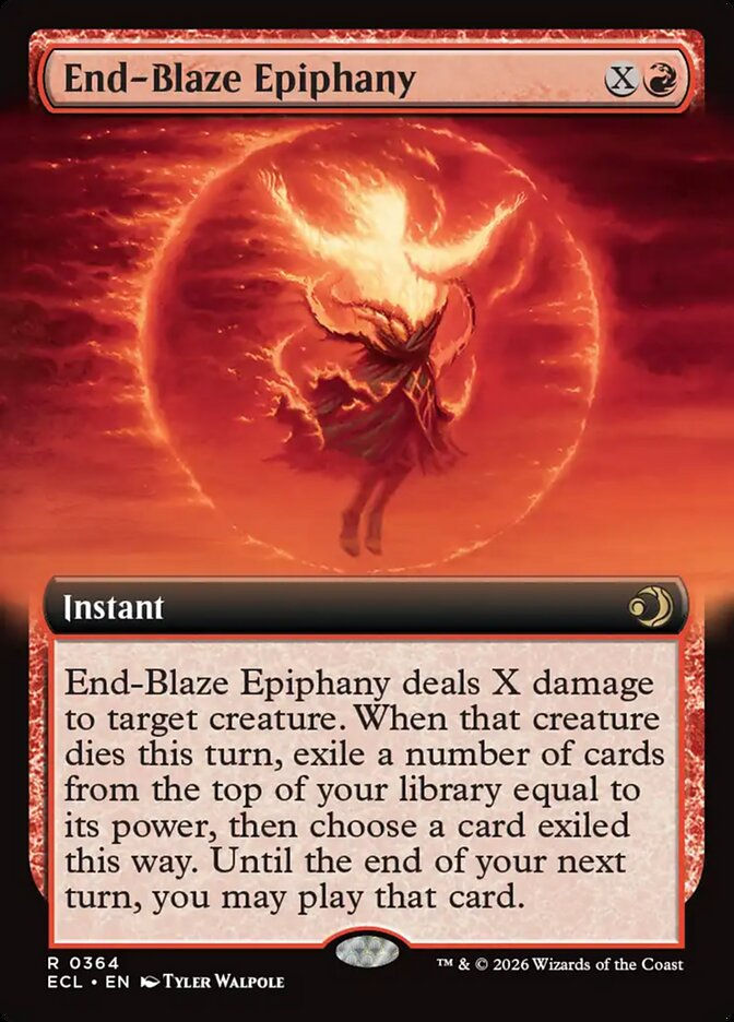 End-Blaze Epiphany (ECL) (364) / Extended Art