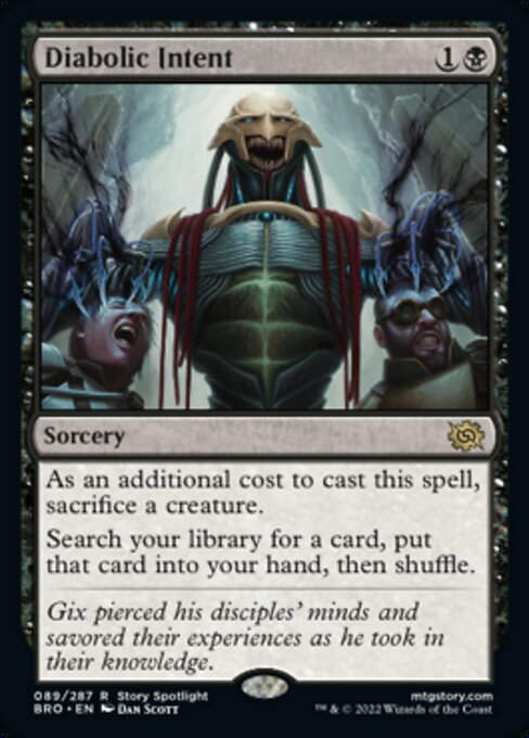 Diabolic Intent (BRO)