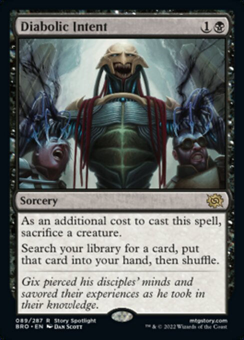 Diabolic Intent (BRO)