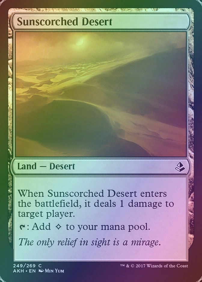 Sunscorched Desert (AKH) (249) / Foil