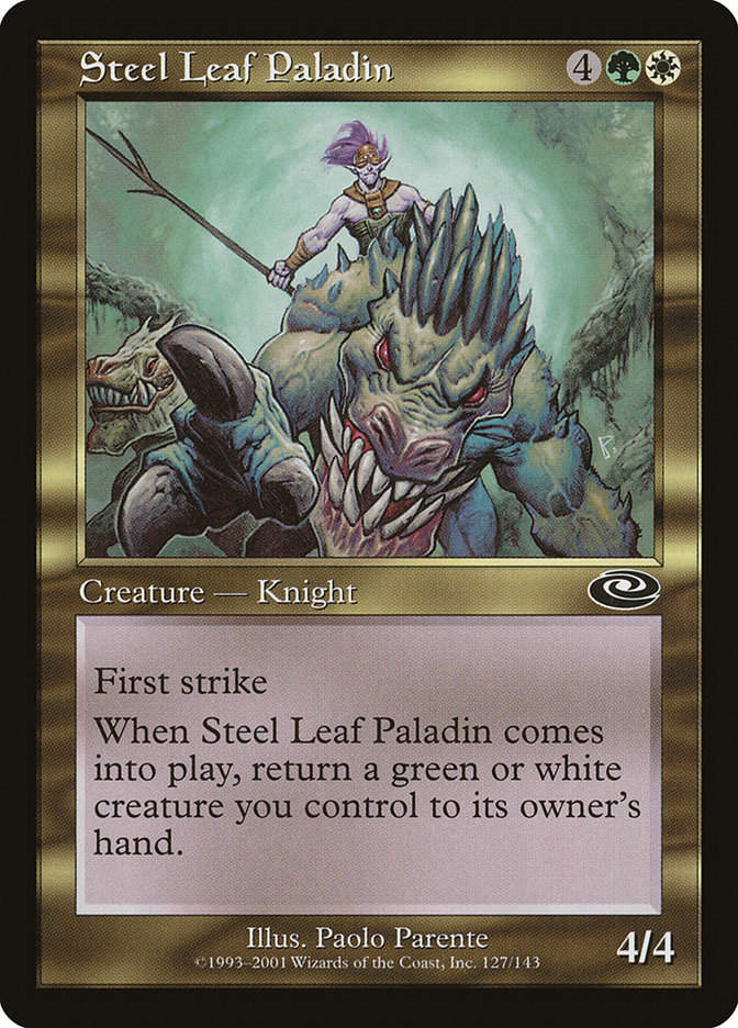 Steel Leaf Paladin (pls)