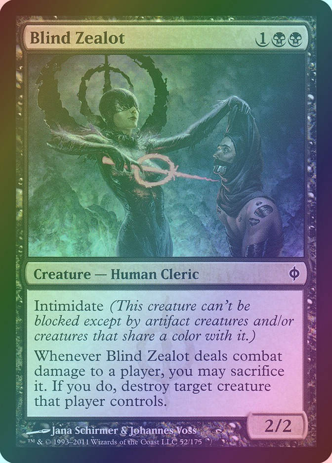 Blind Zealot (NPH) (52) / Foil