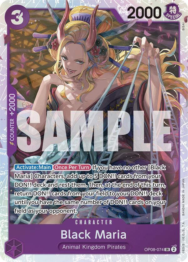 Black Maria (OP08-074) / Foil