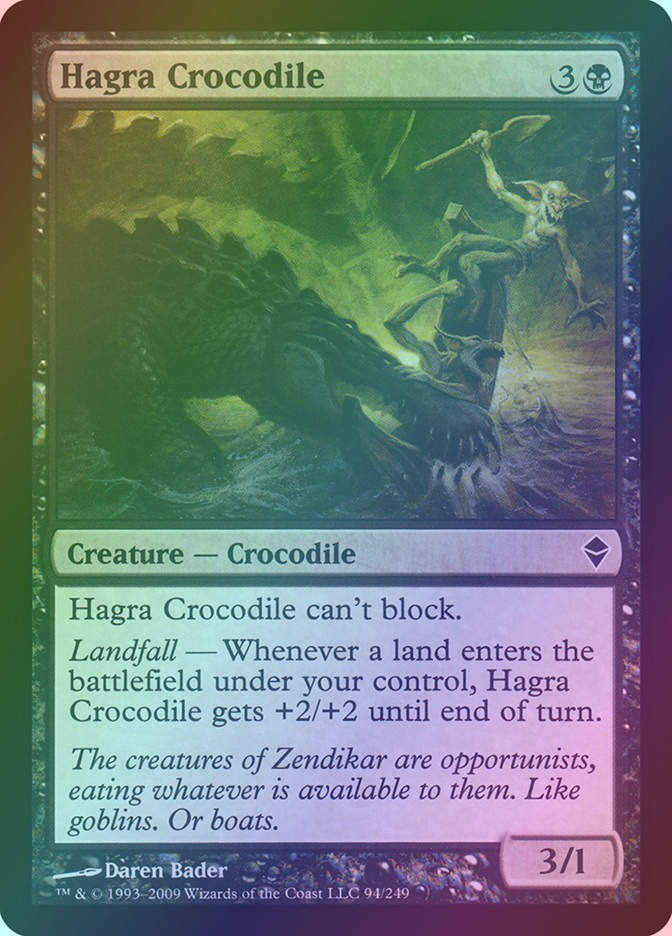 Hagra Crocodile (ZEN) (94) / Foil
