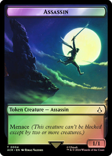 Human Rogue (tacr) (3) / Assassin (tacr) (4) Foil — cara 2 de 2