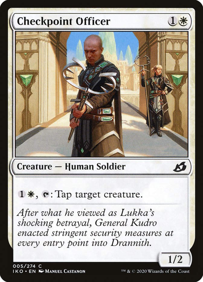 Checkpoint Officer (IKO) (5)