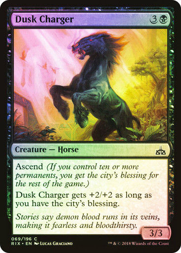 Dusk Charger (RIX) (69) / Foil