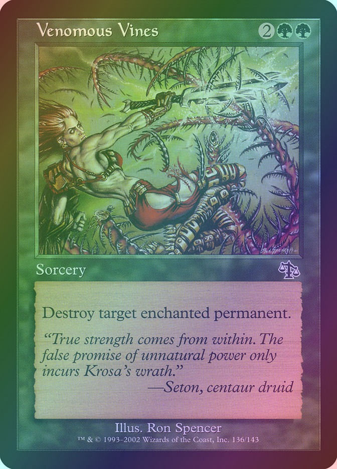 Venomous Vines (JUD) (136) / Foil
