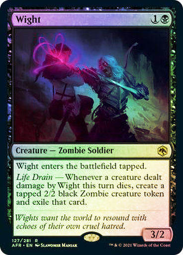 Wight (AFR) / Foil