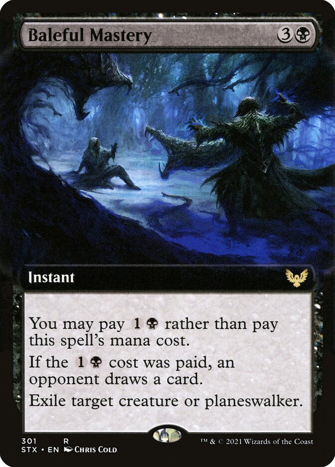 Baleful Mastery (STX) (301) / Extended Art