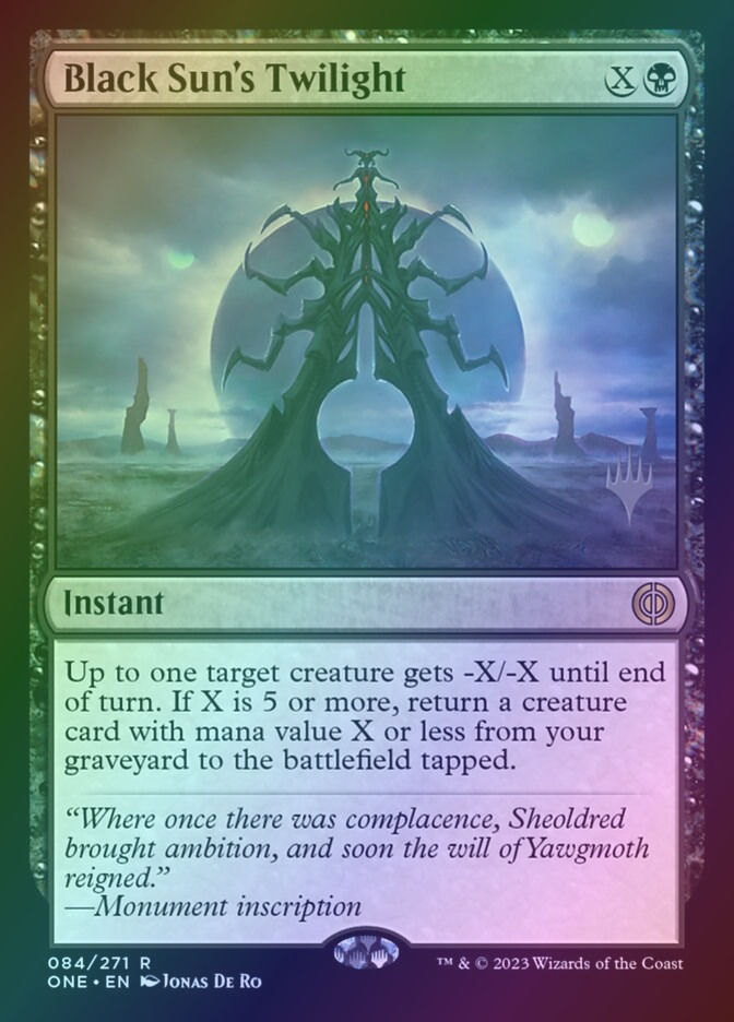 Black Sun's Twilight (PONE) (84p) / Foil
