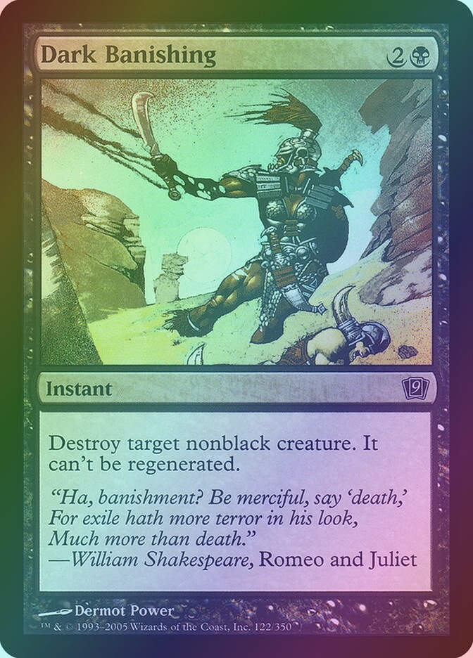 Dark Banishing (9ED) (122★) / Foil
