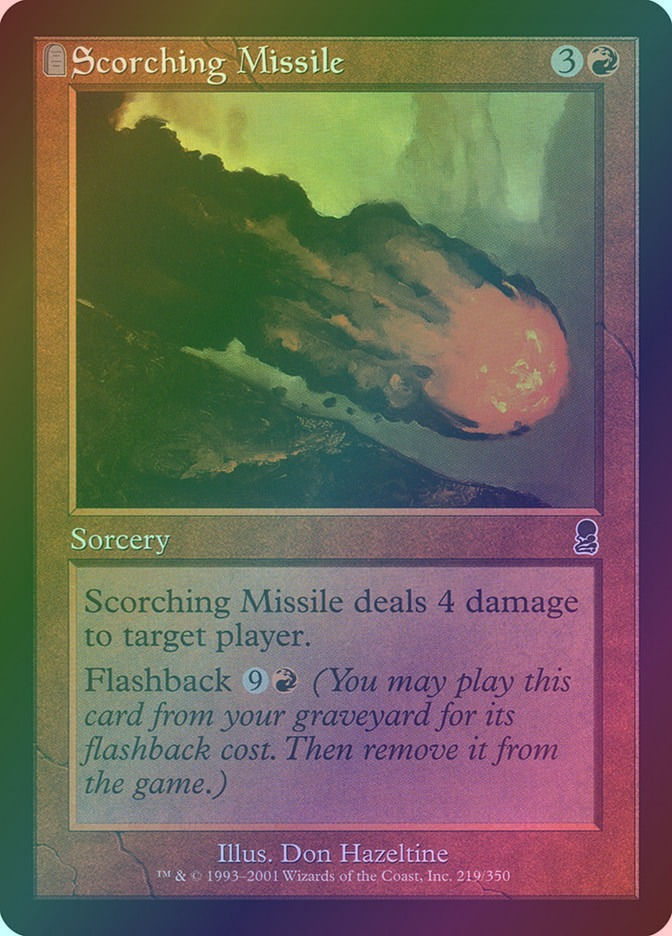 Scorching Missile (ODY) (219) / Foil