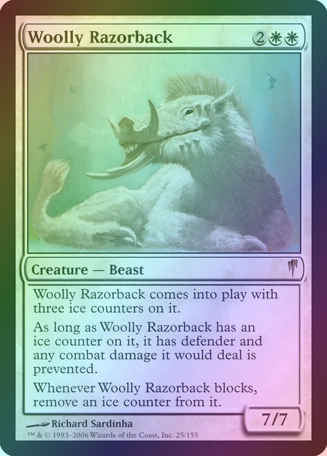 Woolly Razorback (CSP) (25) / Foil