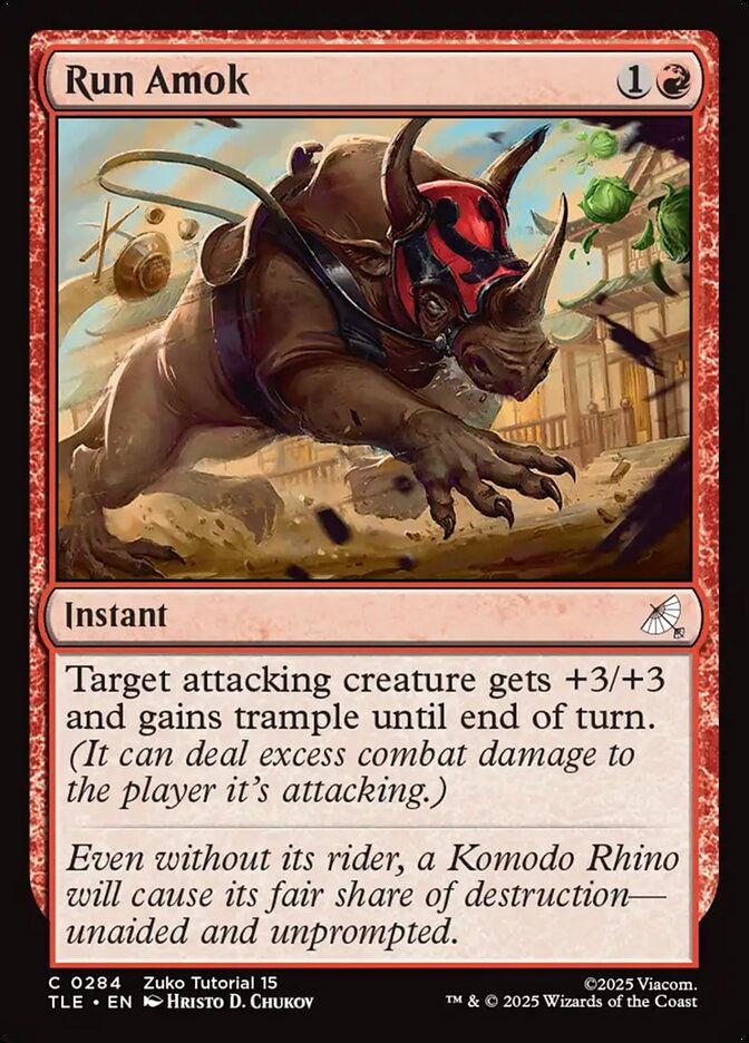Run Amok (TLE) (284)