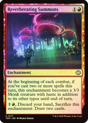 Reverberating Summons (TDM) (117) / Foil